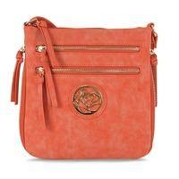 Lisa Kay Orange Hawaii Saddle Bag