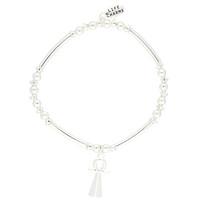 life charms ankh cross silver charm bracelet