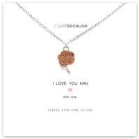 Life Charms Love You Nan Necklace
