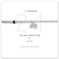 Life Charms You Are 21 Bracelet
