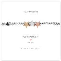 Life Charms You Smashed It Bracelet