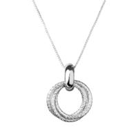Links of London Aurora Sterling Silver Cluster Necklace 5024.1442