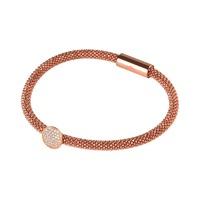 links of london star dust rose gold cz bracelet