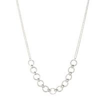 links of london aurora multi link silver necklace