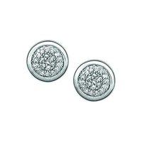 links of london diamond pav stud earrings