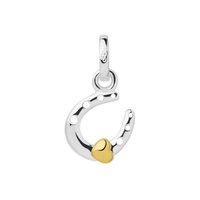 links of london mini horseshoe and heart charm