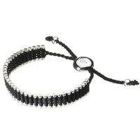 links of london friendship bracelet black