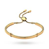 links of london jewellery ladies yellow gold plated narrative bracelet
