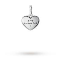 Links Of London Silver Slim Heart Charm 5030.2279