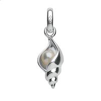 Links Of London Seashell Sterling Silver & Pearl Charm