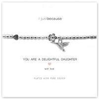 Life Charms Delightful Daughter Bracelet