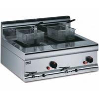 lincat silverlink 600 gas counter top twin fryer df7p propane