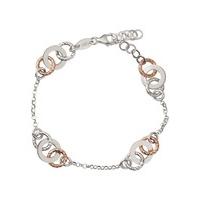 Links of London - Aurora Link Bracelet Sterling Silver / Rose Gold