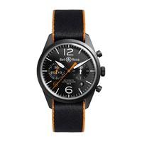 limited edition bell ross vintage automatic chronograph mens watch