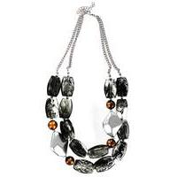 Lizzie Lee Two Row Bead Necklace