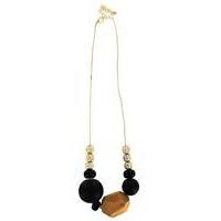 lizzie lee wooden beaded necklace