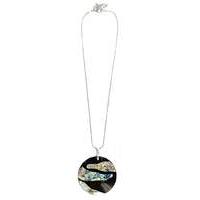 Lizzie Lee Abalone Pendant Necklace