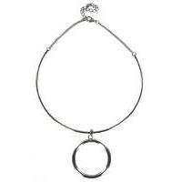 Lizzie Lee Circle Outline Necklace