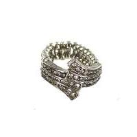 lizzie lee diamante cross over ring