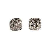 lizzie lee diamante square earring