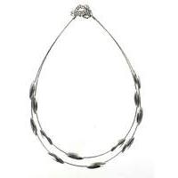 Lizzie Lee Double Row Wire Necklace