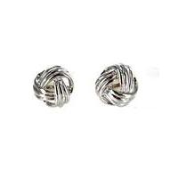 Lizzie Lee Knot Effect Clip Earring