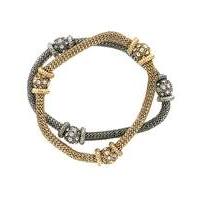 Lizzie Lee Elasticated Diamante Bracelet