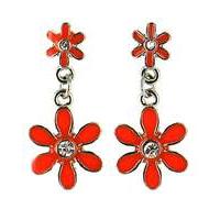 lizzie lee flower drop earring