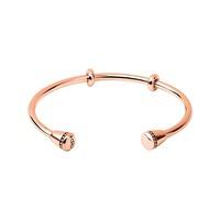 links of london amulet 18ct rose gold vermeil charm cuff 50103345 m
