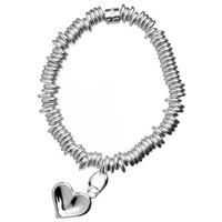 Links of London Silver Sweetie Thumbprint Heart Bracelet 5010.0382
