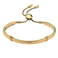 links of london 18ct gold vermeil narrative toggle bracelet 50102913