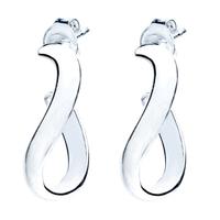 links of london silver essentials infinity drop earrings 50401989