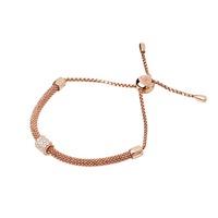 Links of London Starlight 18ct Rose Gold Vermeil Sapphire Toggle Bracelet 5010.3424