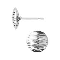 links of london thames sterling silver disc stud earrings 50402799