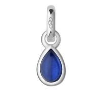 Links of London Silver September Birthstone Sapphire Charm 5030.2462