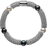 links of london effervescence star white pearl and black bracelet 5010 ...