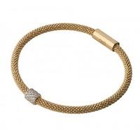 Links of London 18ct Gold Vermeil Star Dust Bead Bracelet 5010.2496