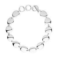 Links of London Silver Grace Oval Disc T-Bar Bracelet 5010.3062