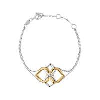 Links of London Infinite Love Sterling Silver and 18ct Gold Vermeil Bracelet 5010.3587