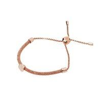 links of london 18ct rose gold vermeil starlight toggle bracelet 50103 ...