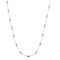 Links of London Silver Beaded Necklet 80cm 5020.2614