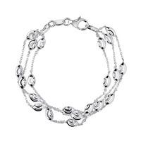 Links of London Essentials Silver Three Row Bracelet 5010.2595