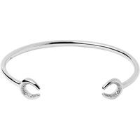 Links of London Ascot Diamond Essentials Horseshoe Cuff Bangle 5010.3703