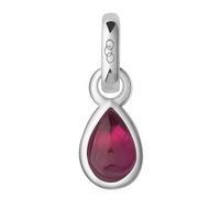 Links of London Silver July Birthstone Ruby Charm 5030.2460