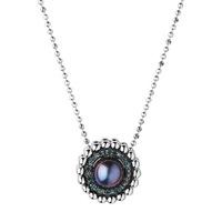 Links of London Effervescence Sterling Silver Blue Diamond and Pearl Necklace 5020.3000