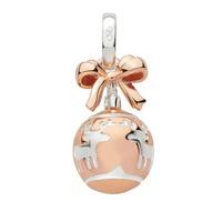 Links of London Rose Gold Plated Reindeer Bauble Charm 5030.2544