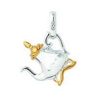 Links of London Silver and 18ct Gold Vermeil Teapot Charm