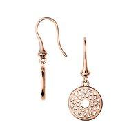 Links of London Timeless 18ct Rose Gold Vermeil Small Drop Earrings