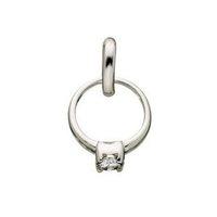 links of london big rock diamond ring charm