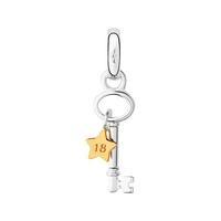 Links of London Sterling Silver18th Birthday Key and Star Charm